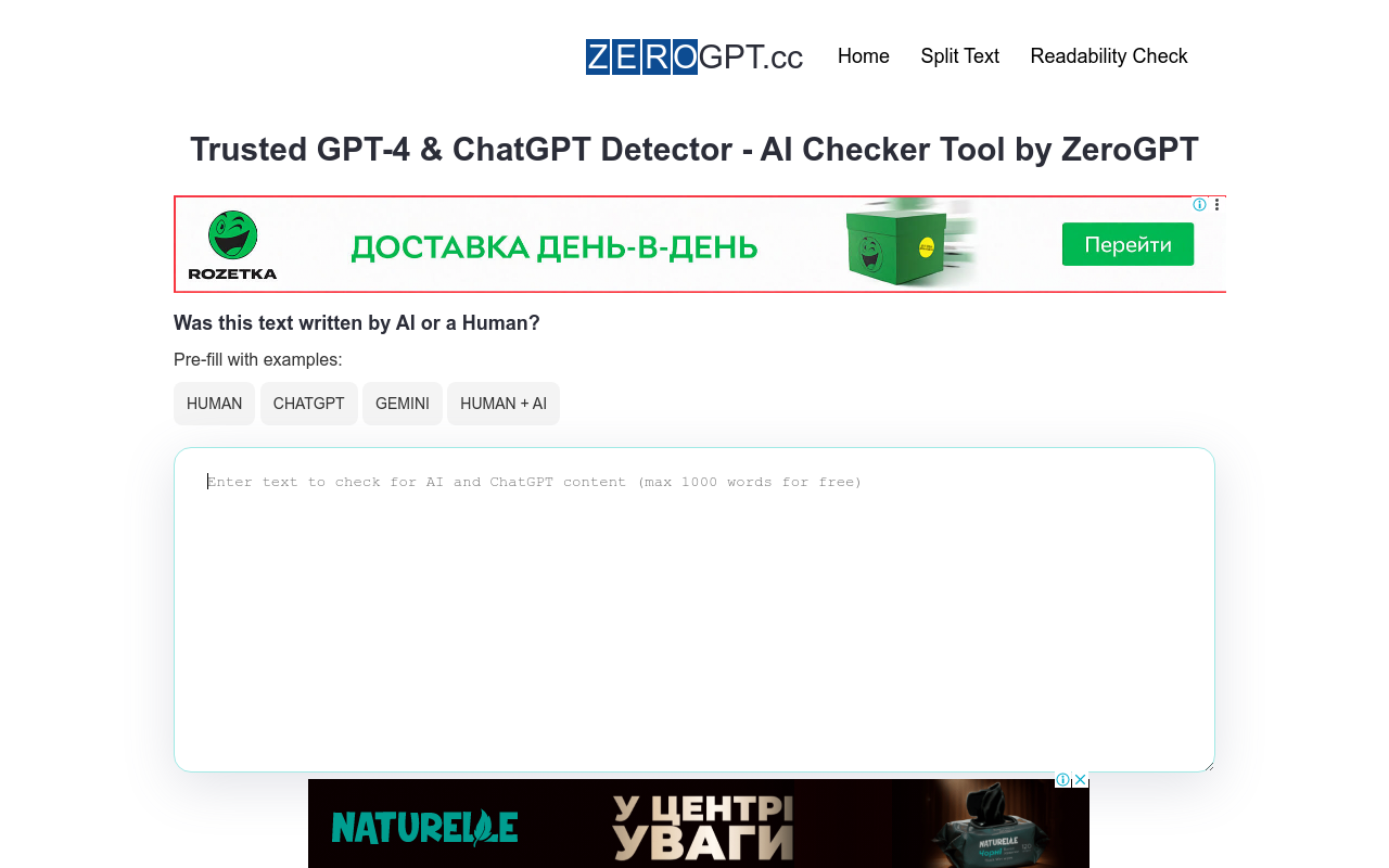 ZeroGPT.CC