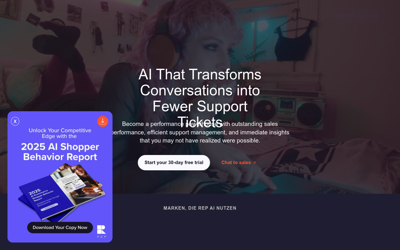 Rep AI: Sales Concierge for eCommerce