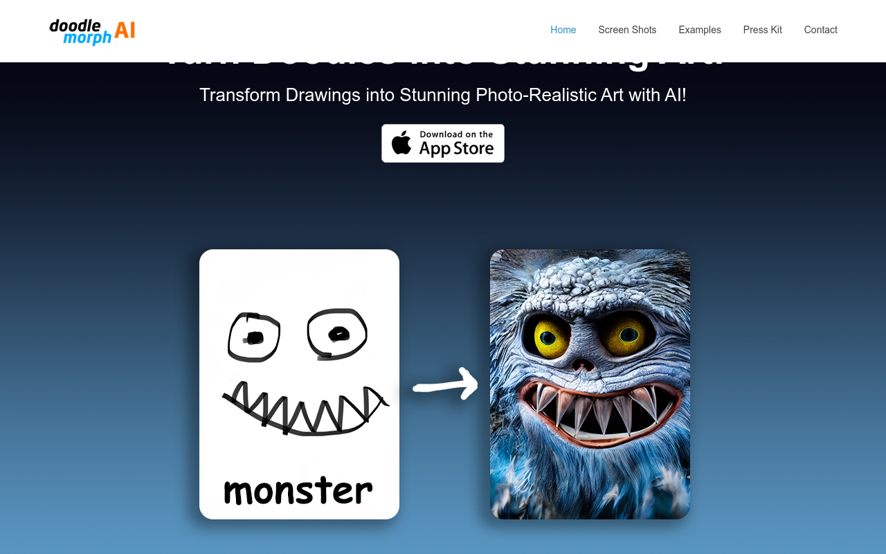 Doodle Morph AI