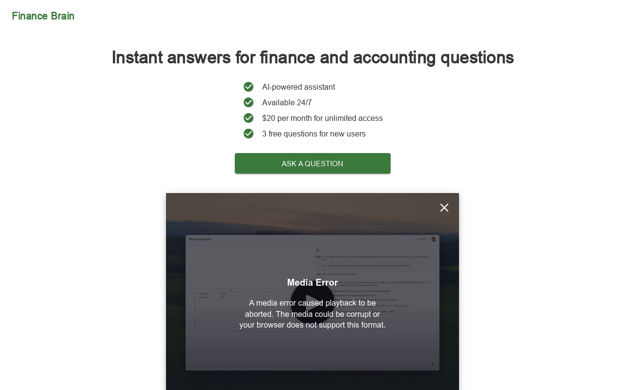 Finance Brain