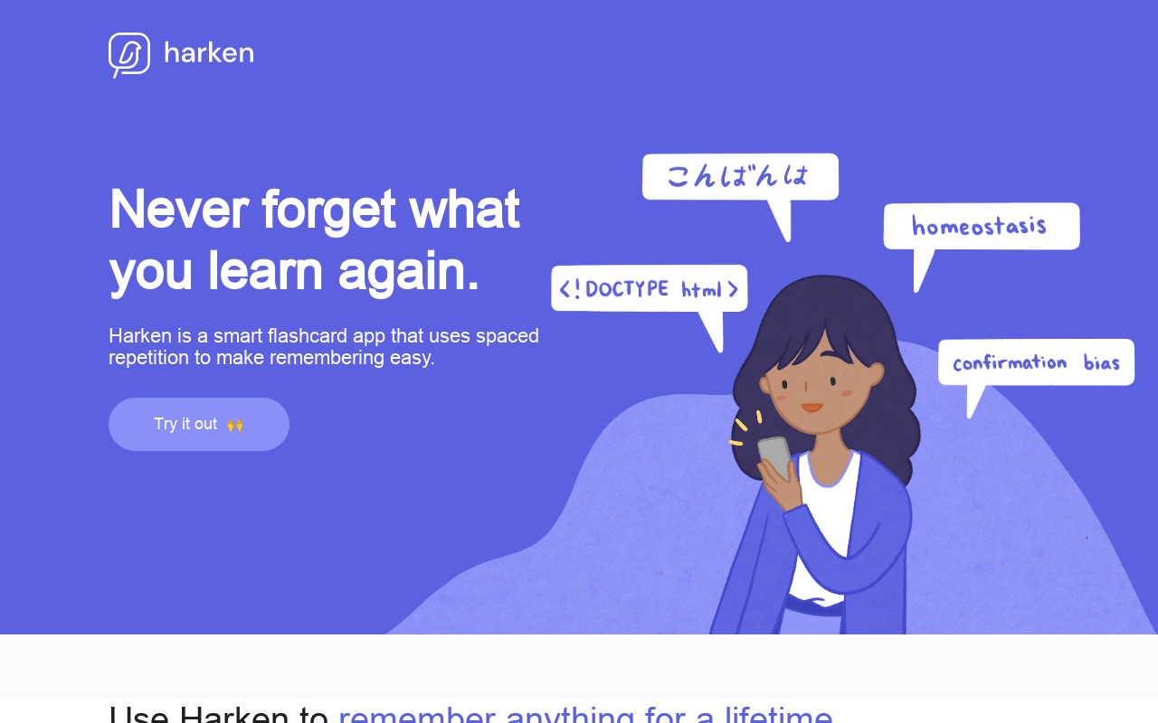 Harken Chrome Extension