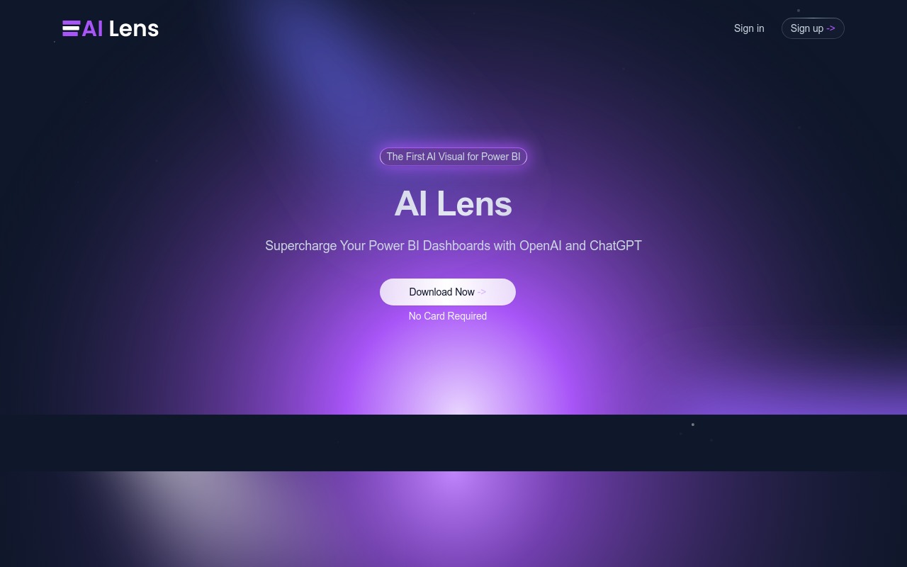 Power BI AI Lens