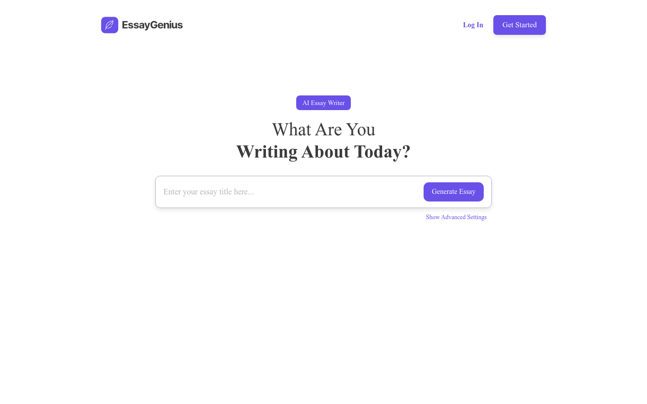 EssayGenius