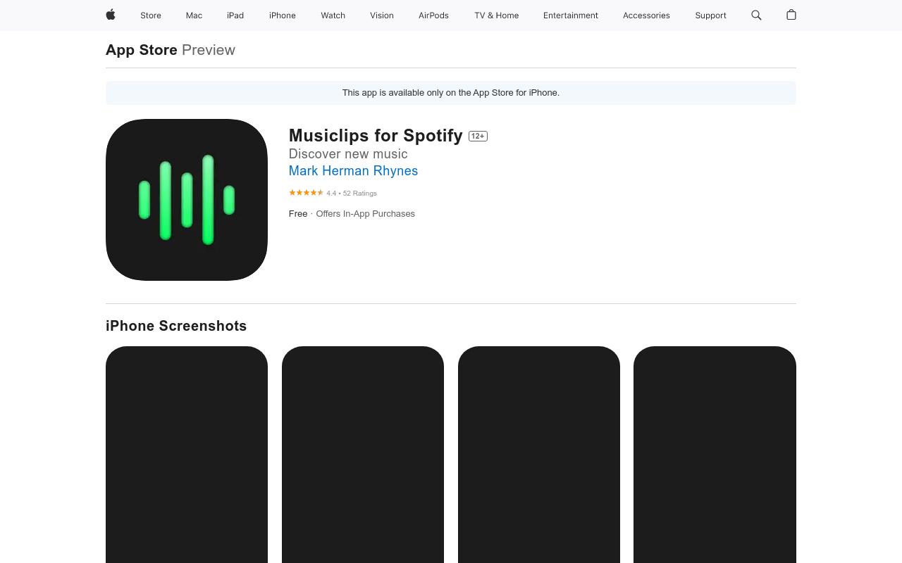Musiclips: AI Music Finder for Spotify