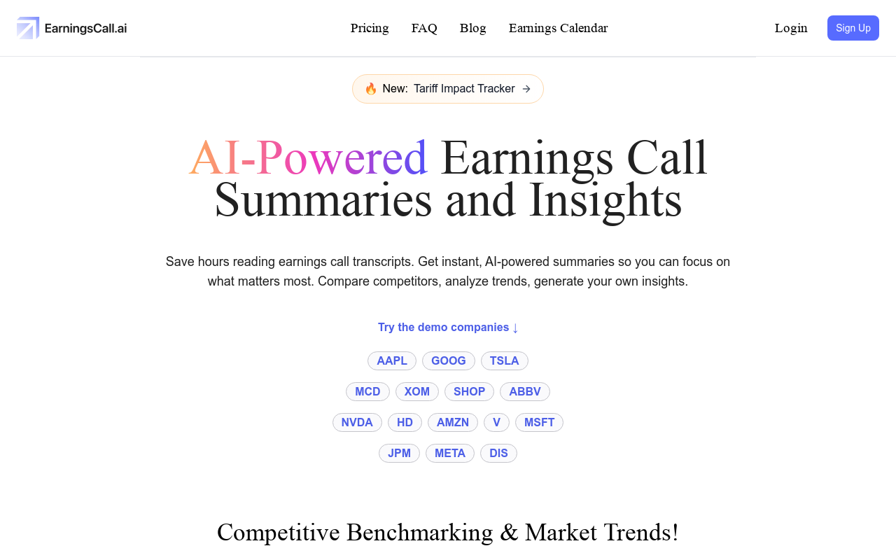 EarningsDigest.ai