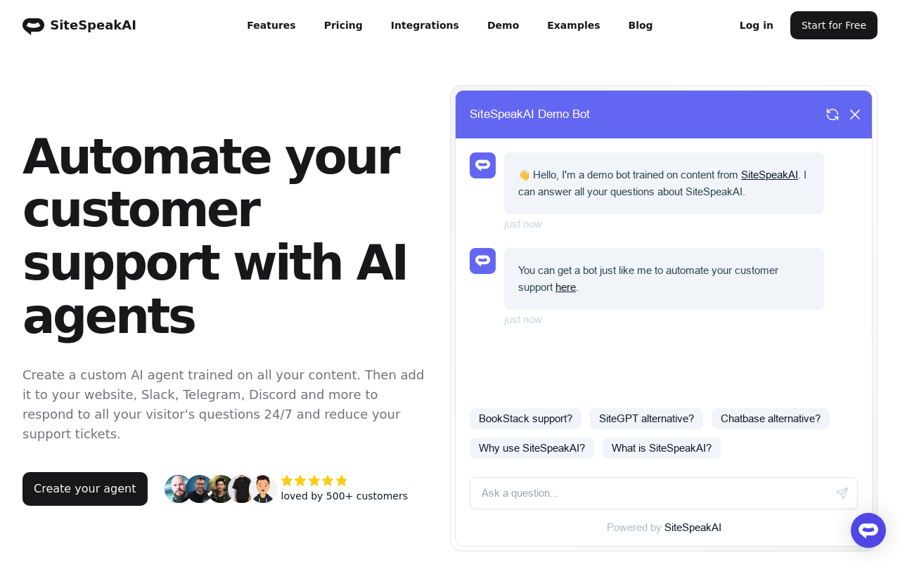 SiteSpeakAI