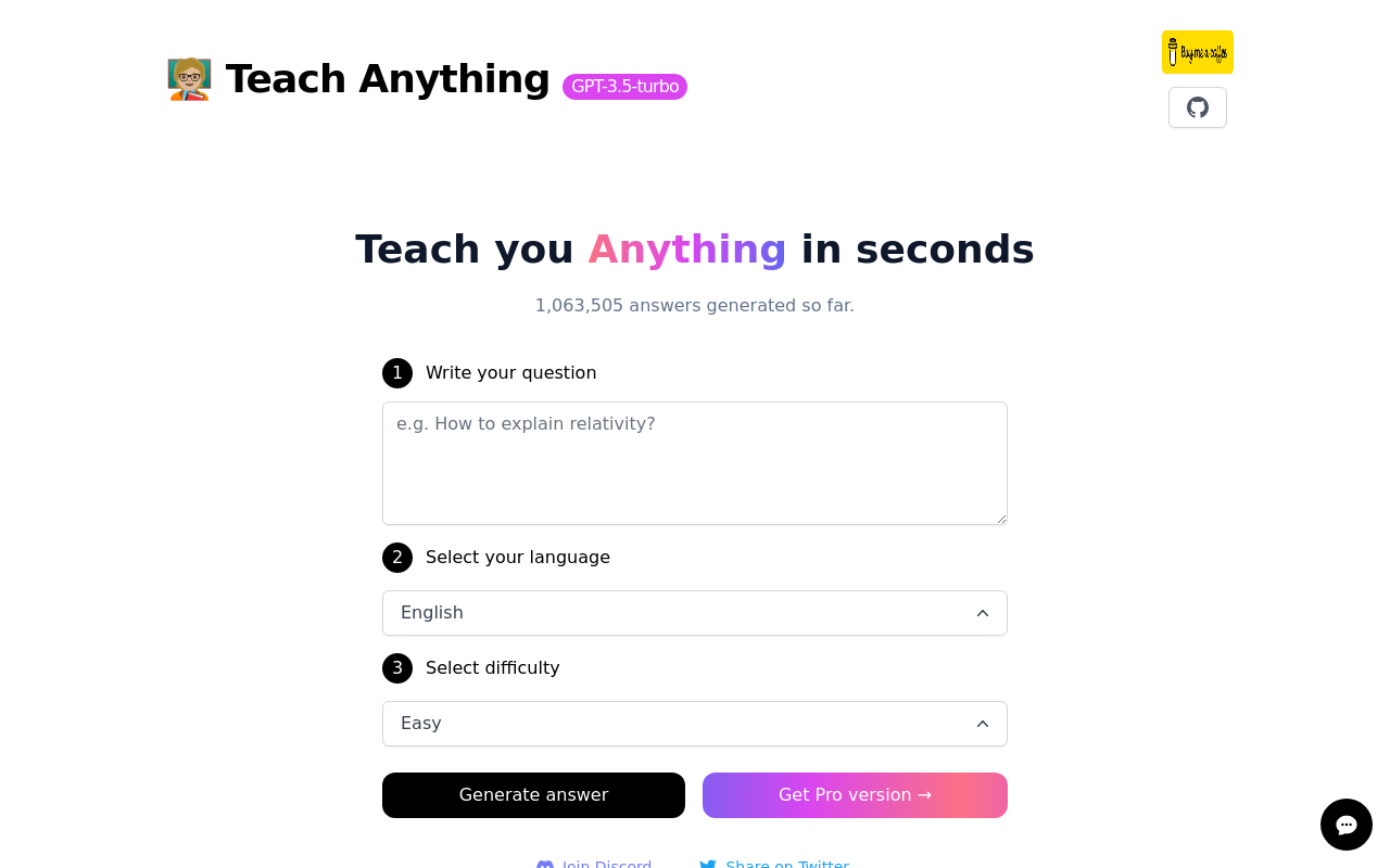 Teach Anything