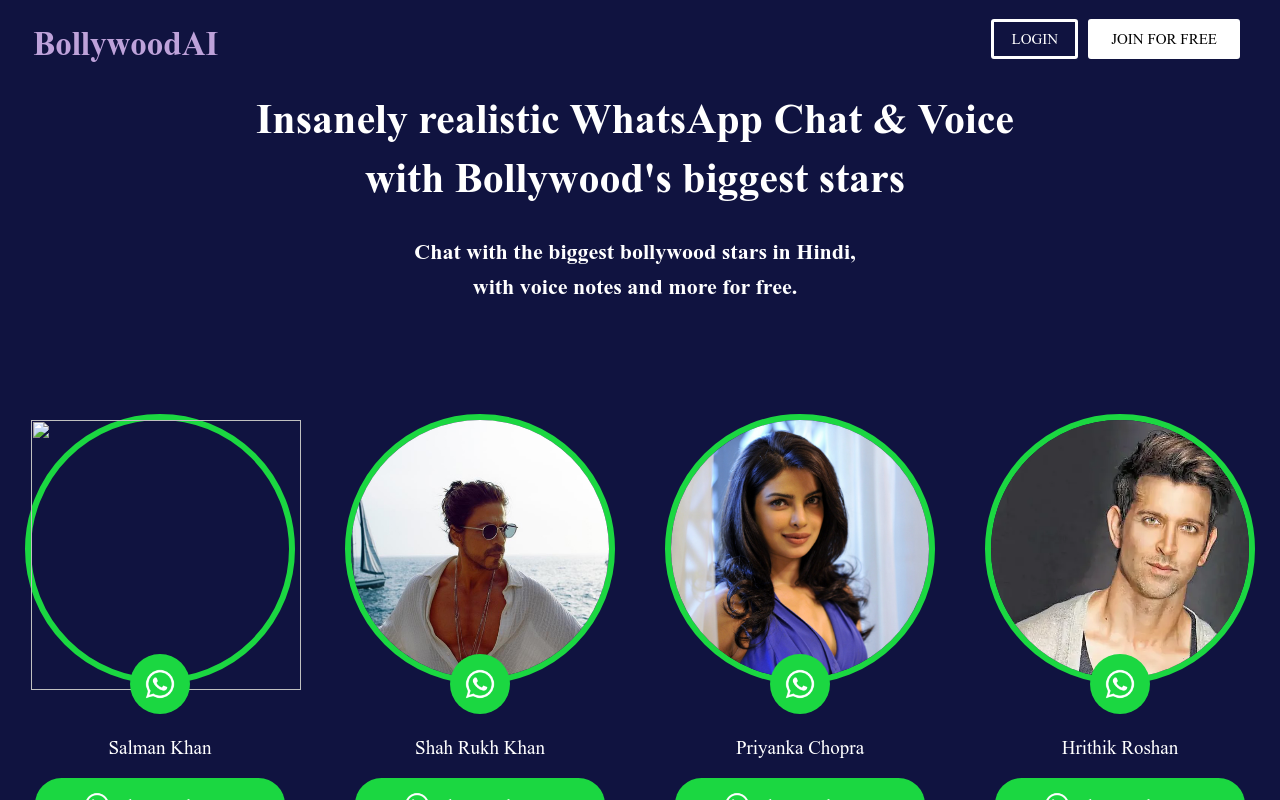 BollywoodAI - Hindi 'Voice AI