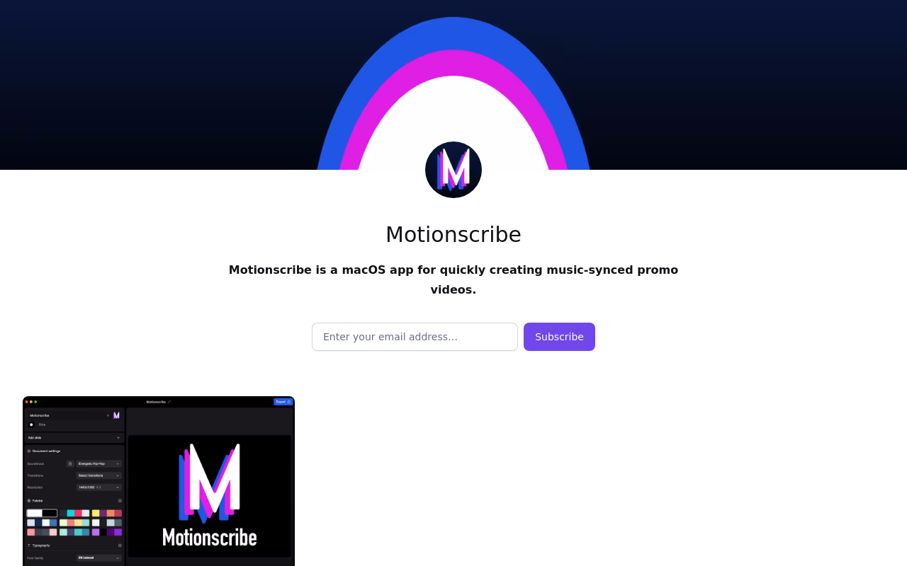 Motionscribe
