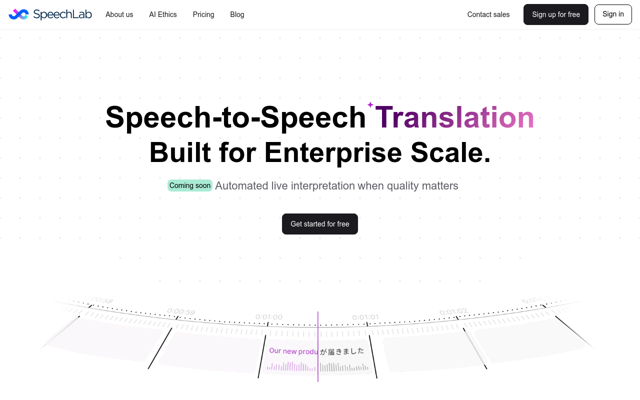 Speechlab