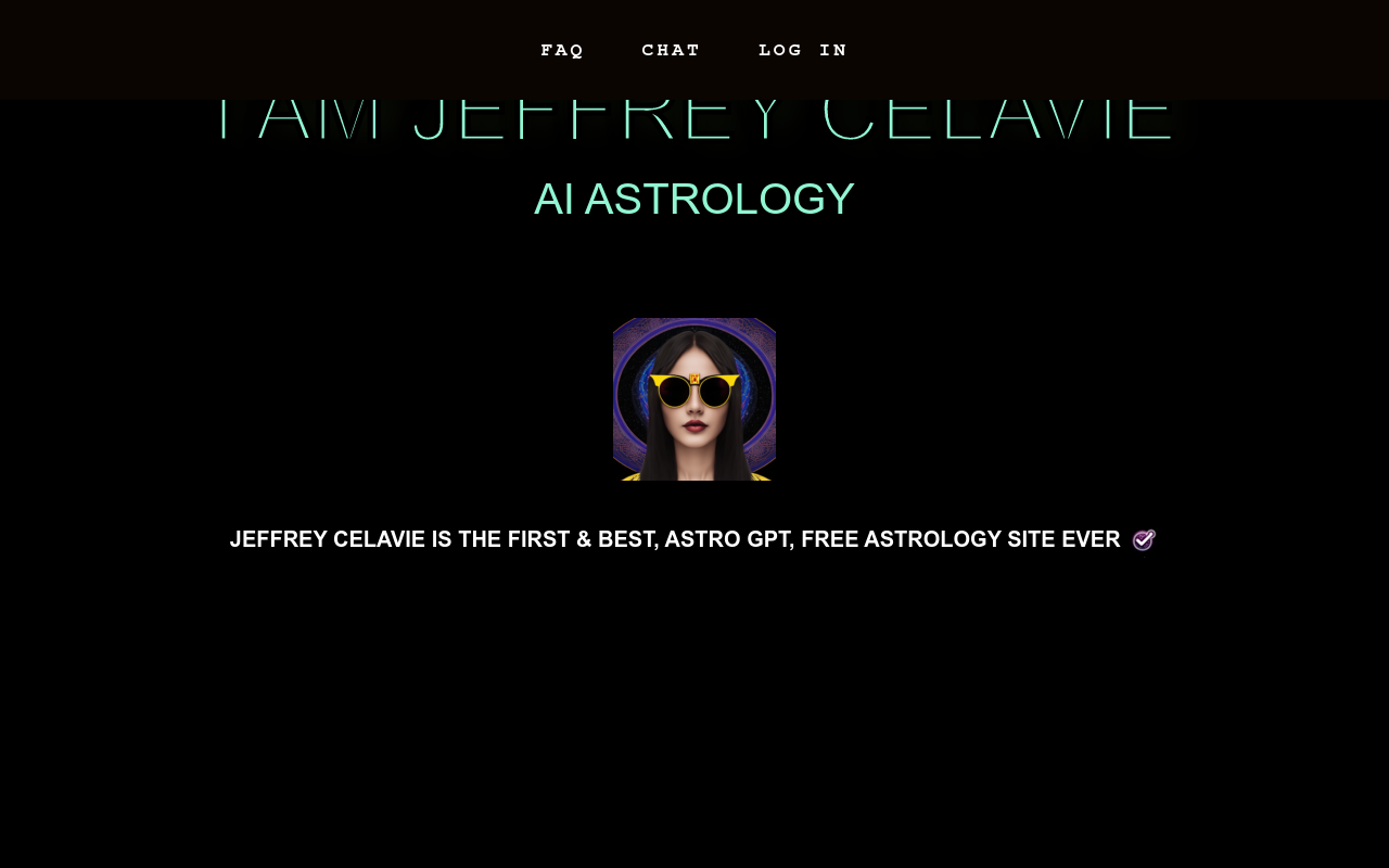 Jeffrey Célavie Astrology