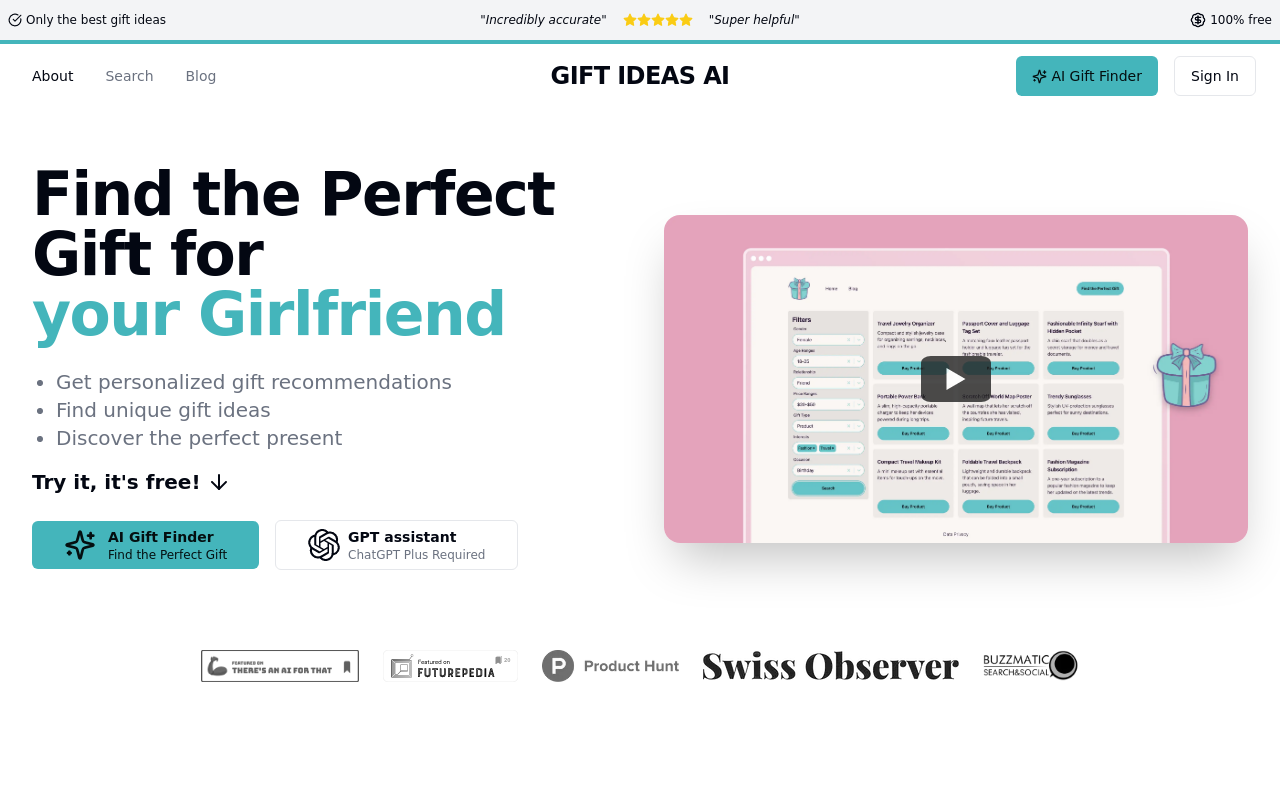 GiftIdeasAI