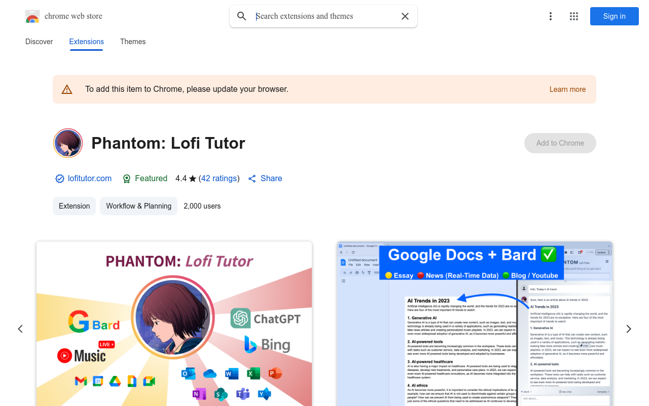 Lofi Tutor (FREE & Unlimited ChatGPT)