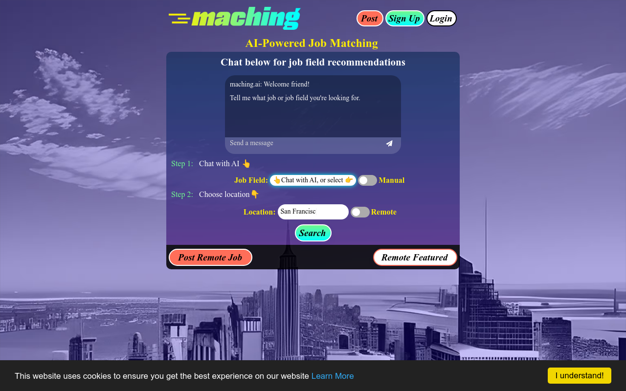 maching.ai - AI-Powered Job Matching