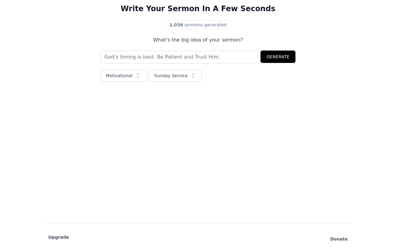 SermonGPT