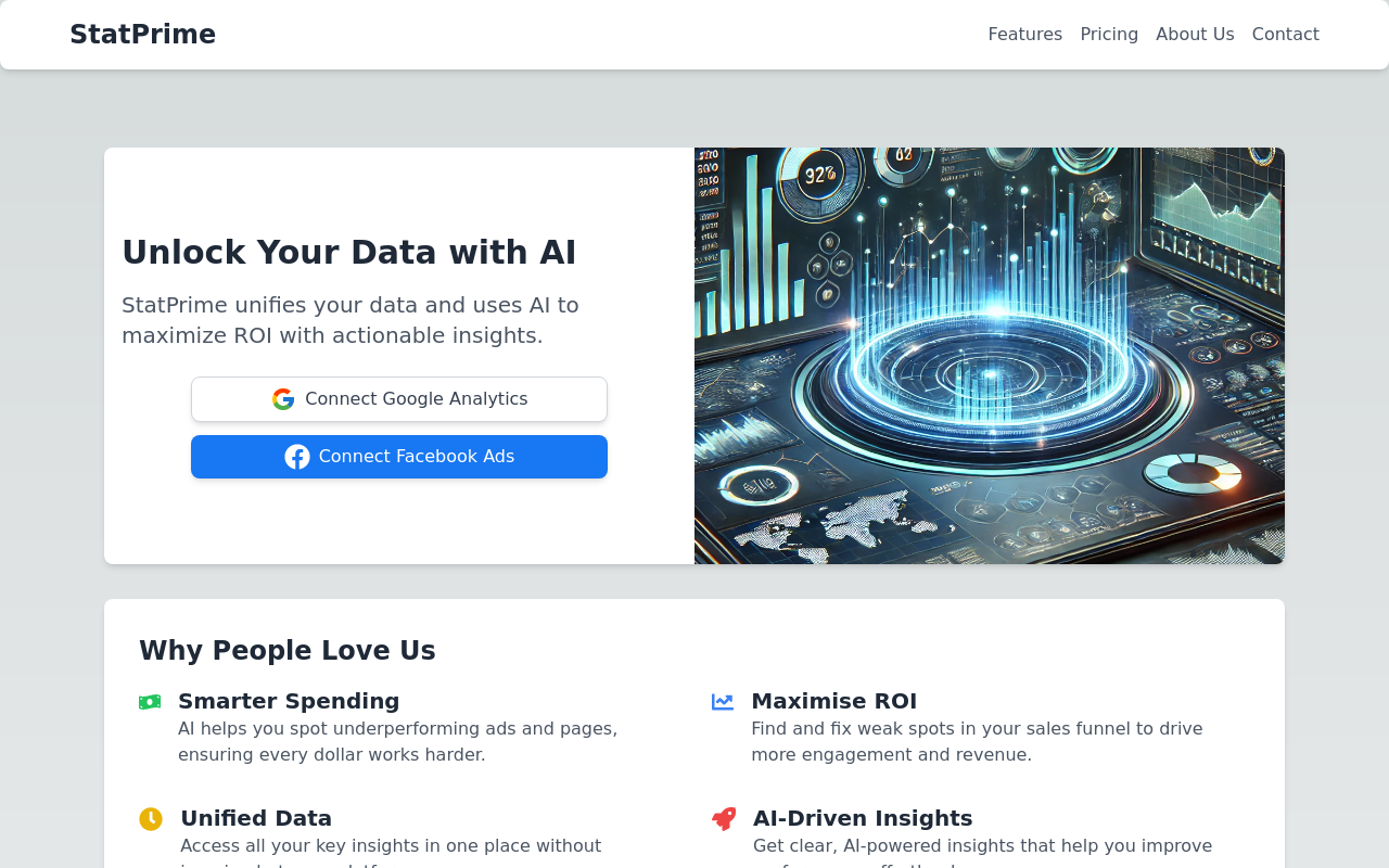 StatPrime AI Data Analyser