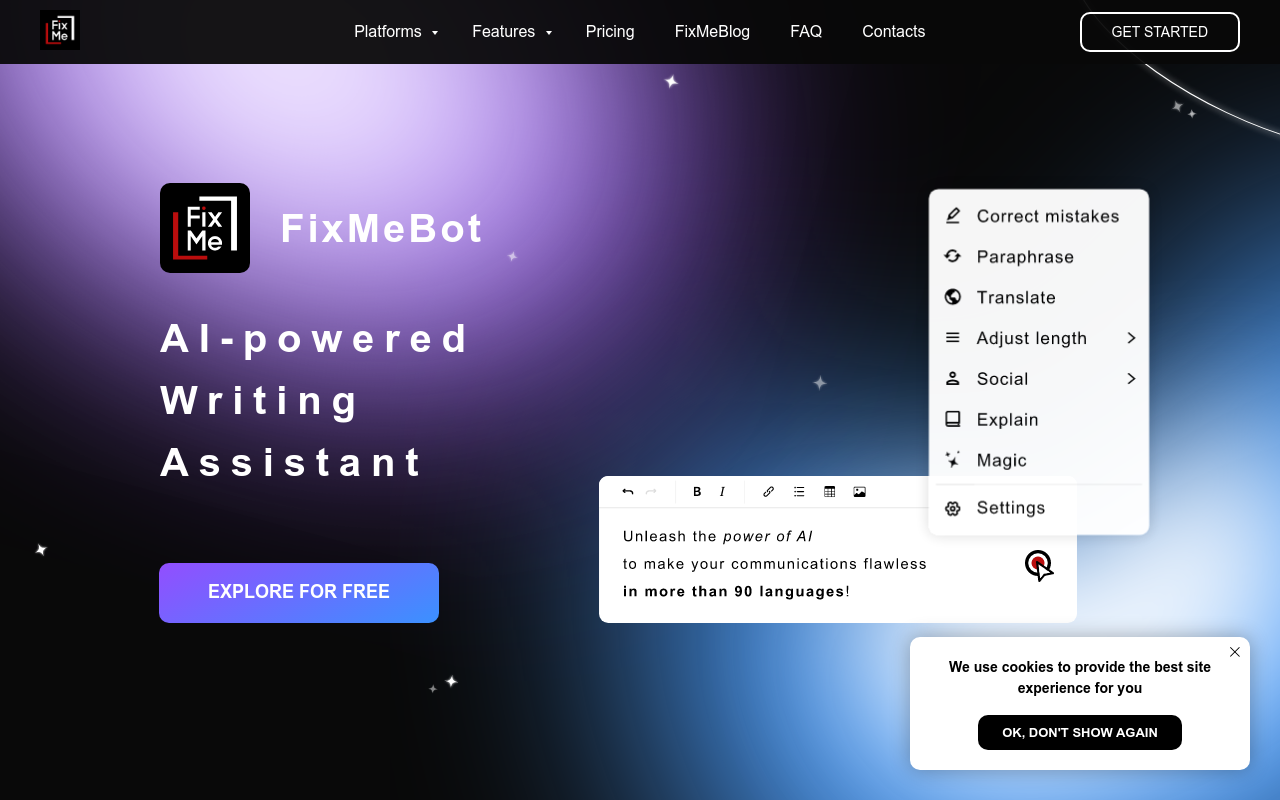 FixMeBot