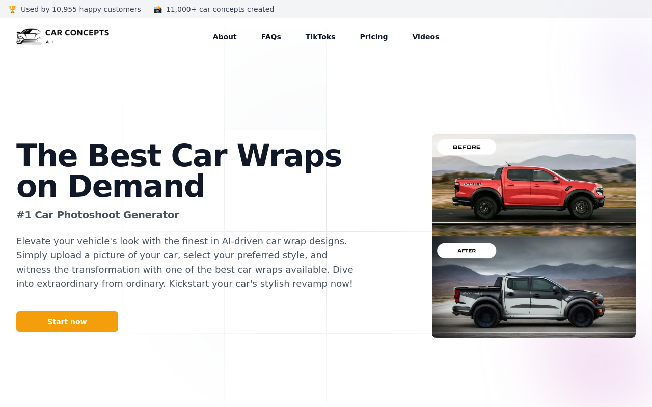 Car Concepts AI (BETA)