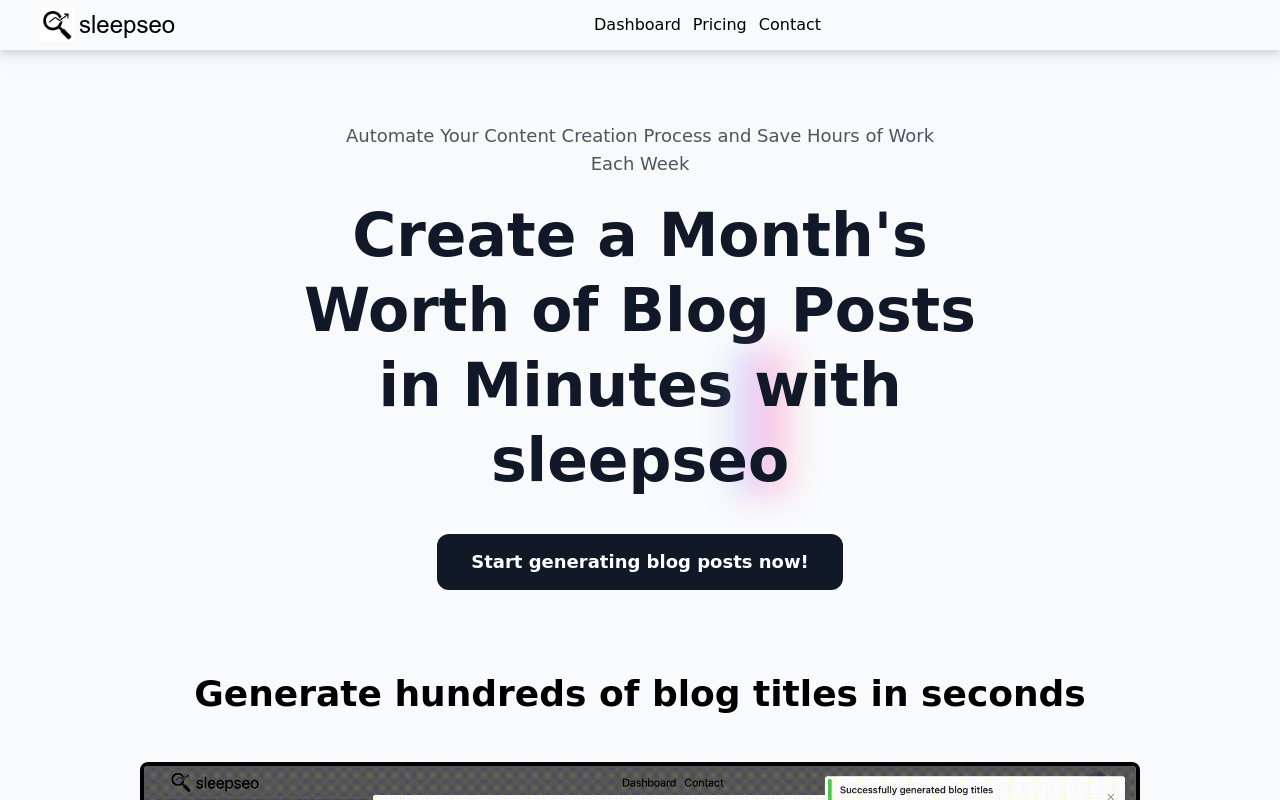 SleepSeo