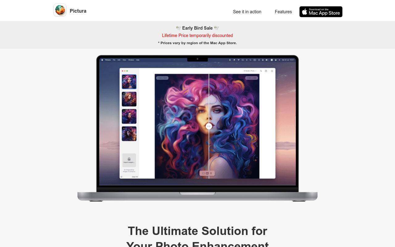 Pictura - AI Photo Enhancer