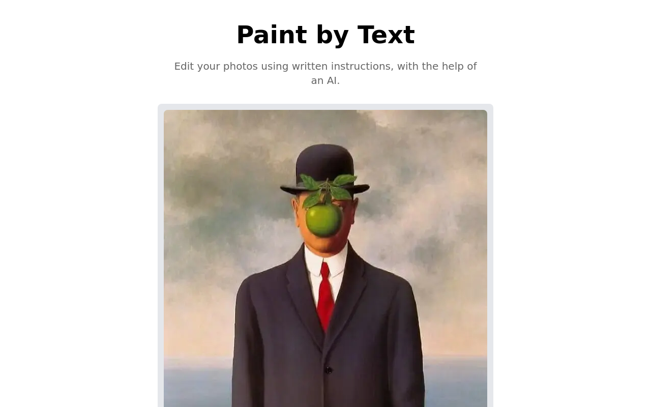 Paint By Text