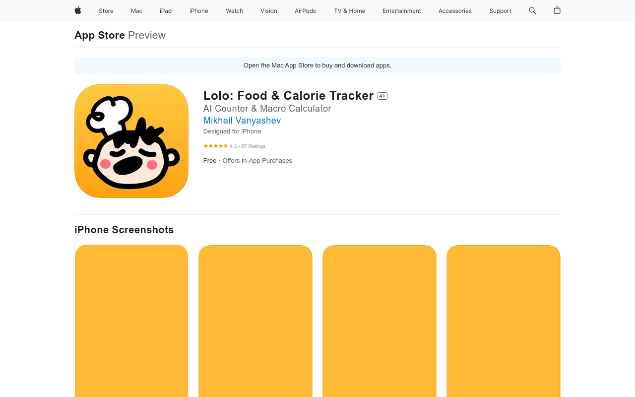 Lolo - AI Food Tracker