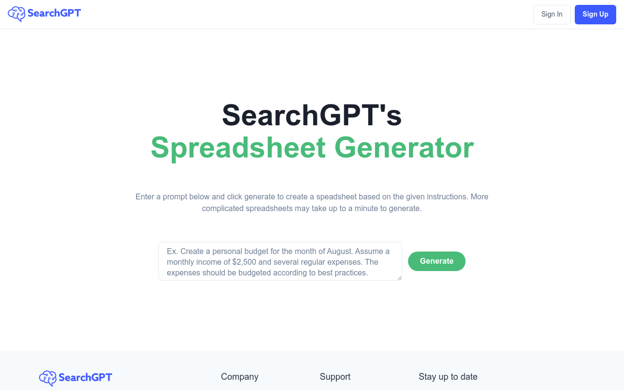 SearchGPT