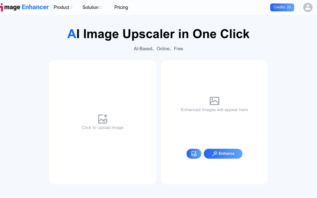 AI Image Enhancer&Upscaler