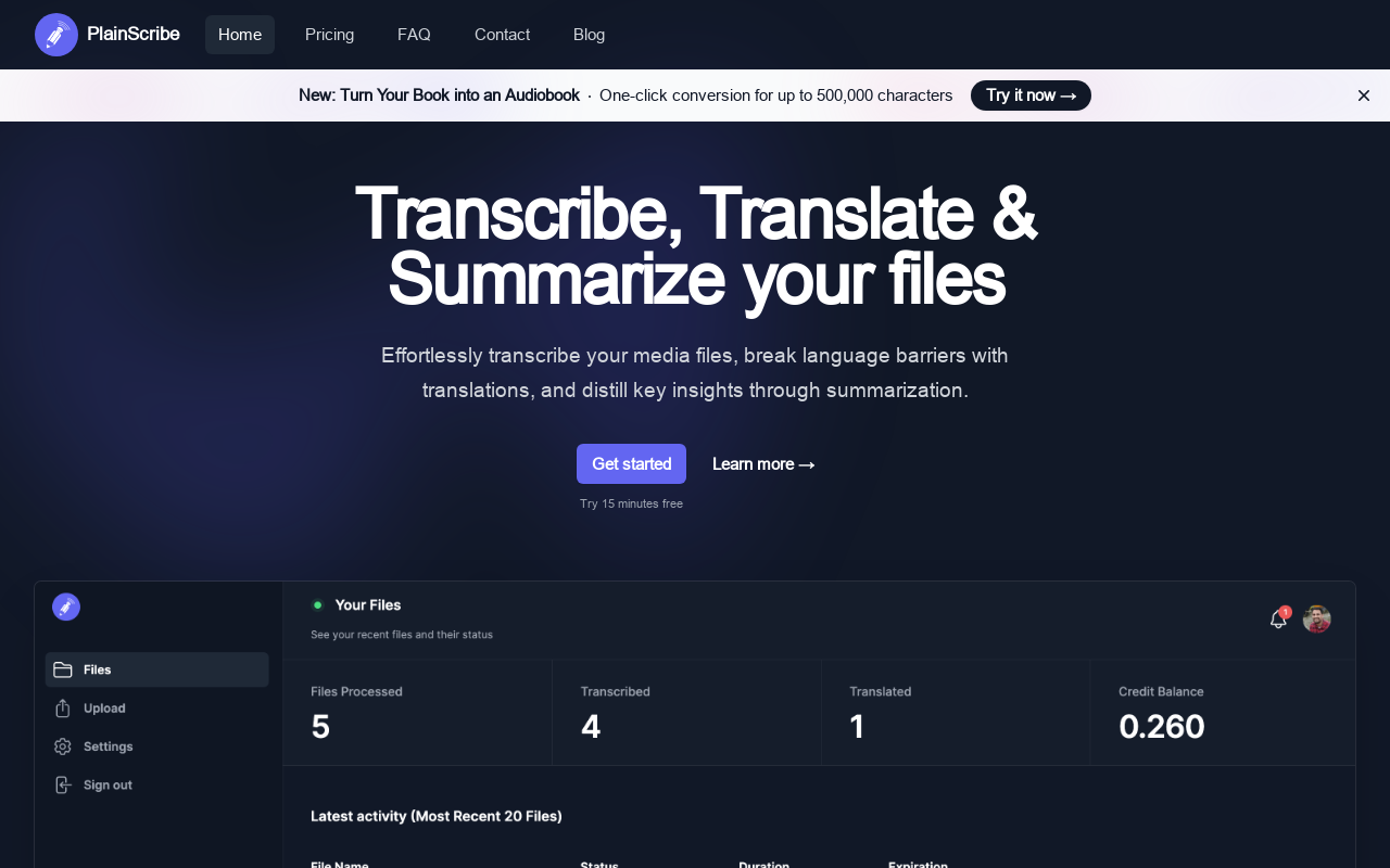 PlainScribe