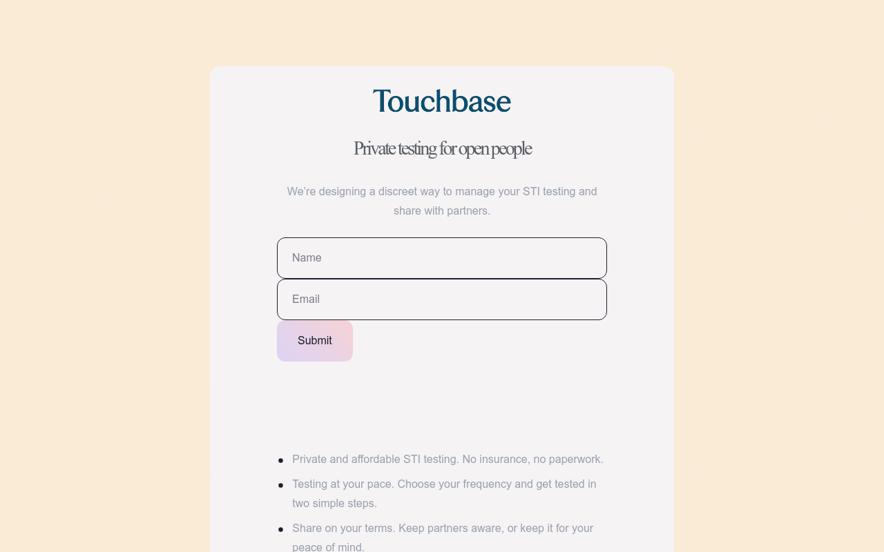 Touchbase CRM