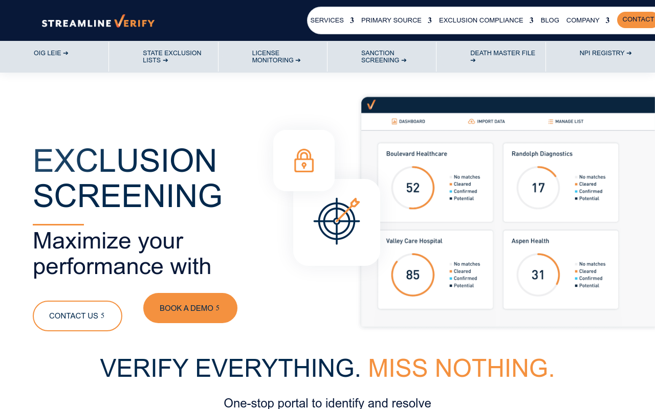 Streamline Verify