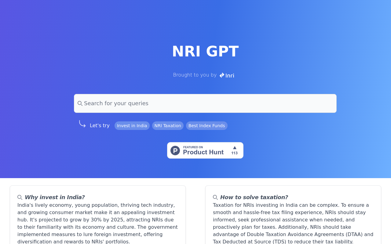NRI GPT