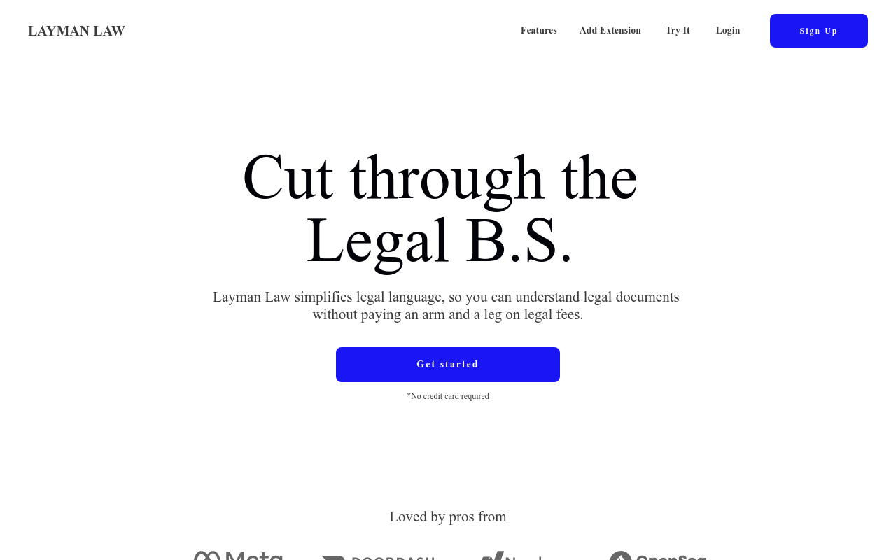 Layman Law