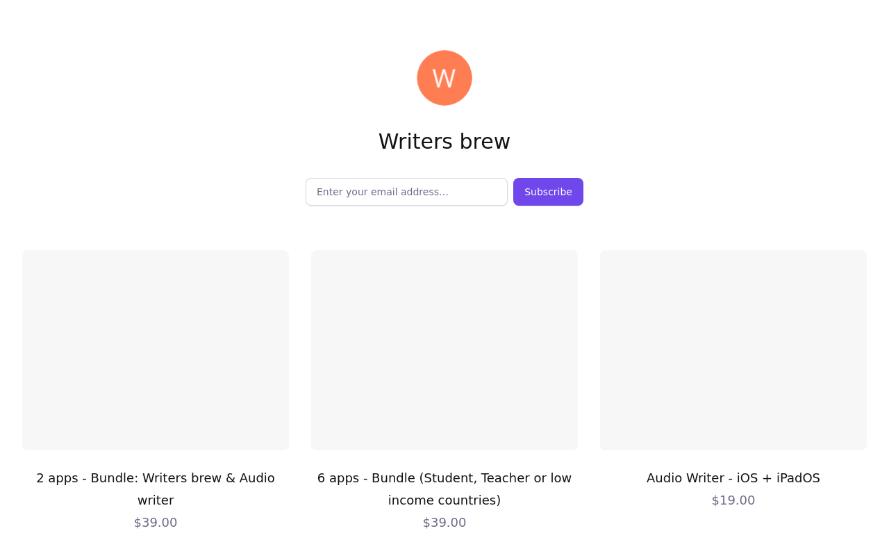 Writers Brew