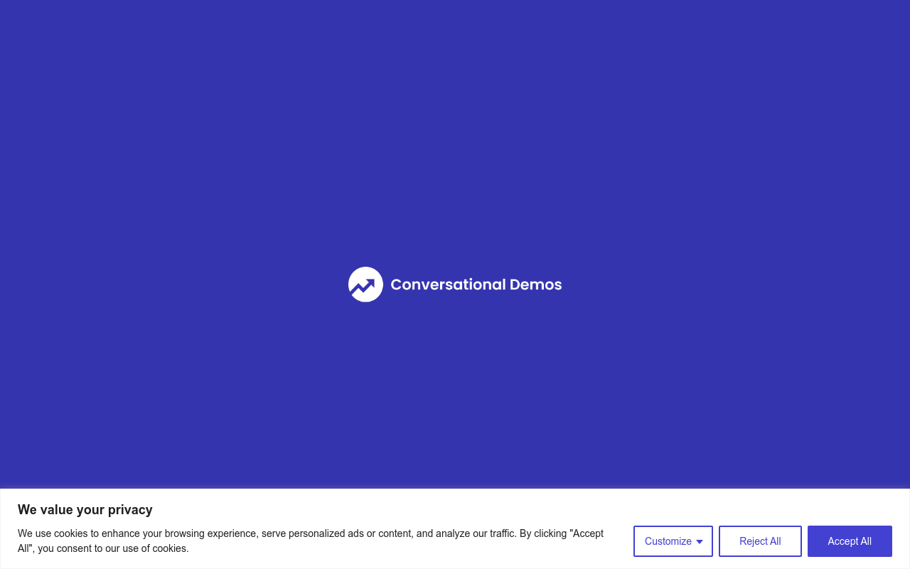 Conversational Demos