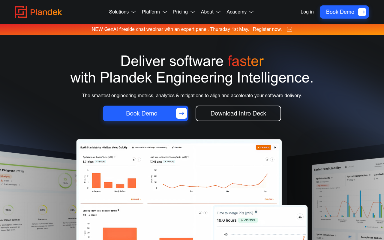 Plandek Intelligent Analytics
