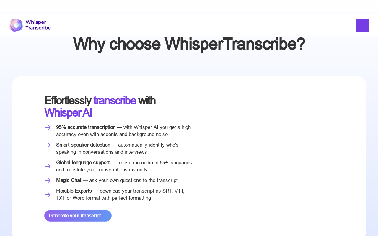 WhisperTranscribe