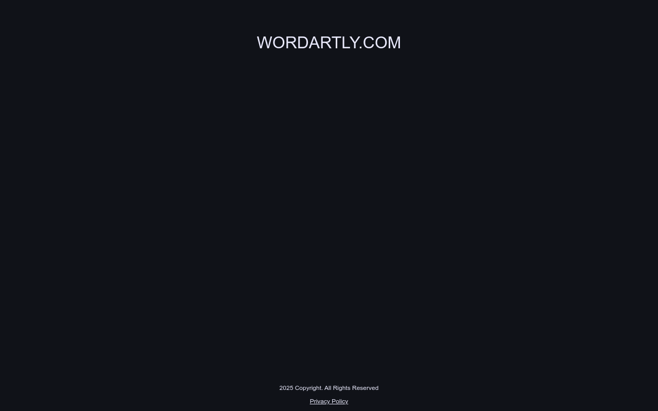 WordArtly