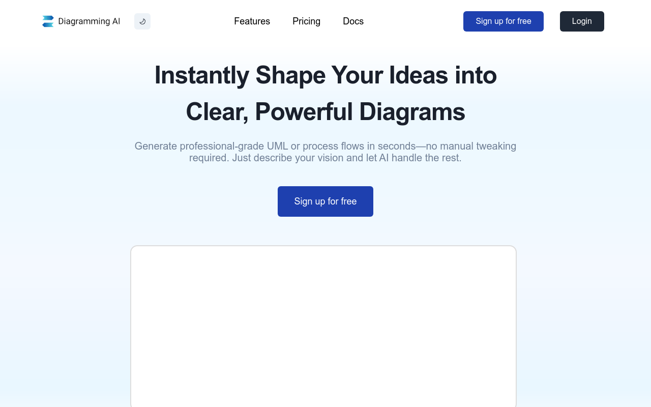 Diagramming AI