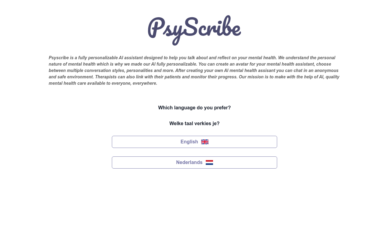 PsyScribe - AI Therapist