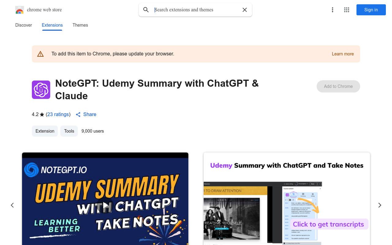 Udemy Summary with ChatGPT
