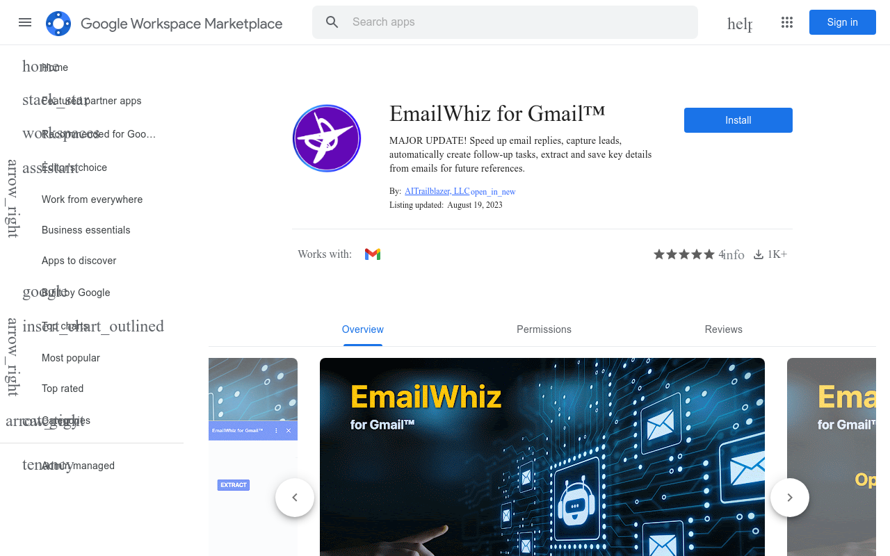 EmailWhiz for Gmail™