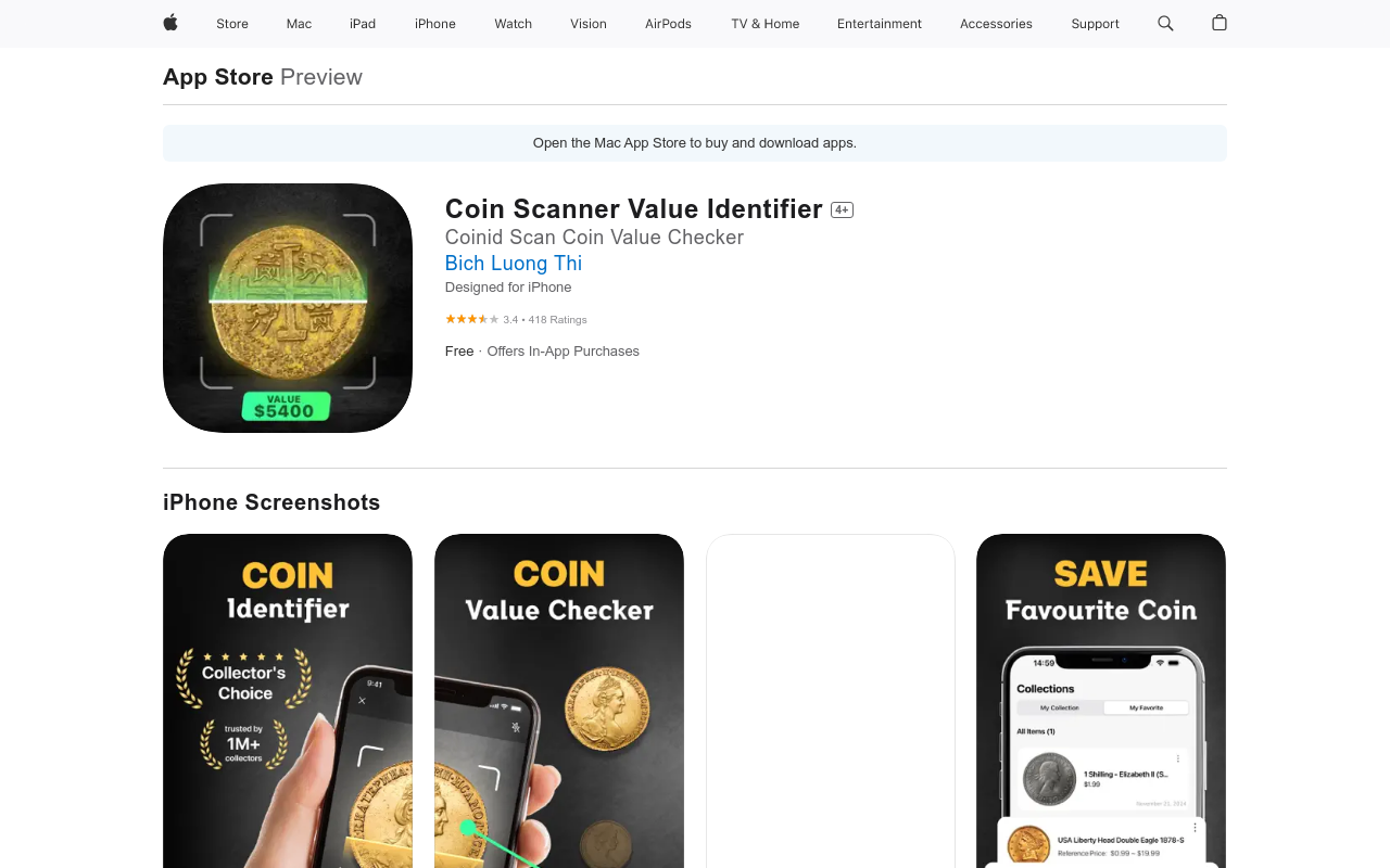 Coin Identifier Coin Snap