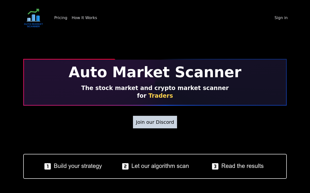 Auto Market Scanner