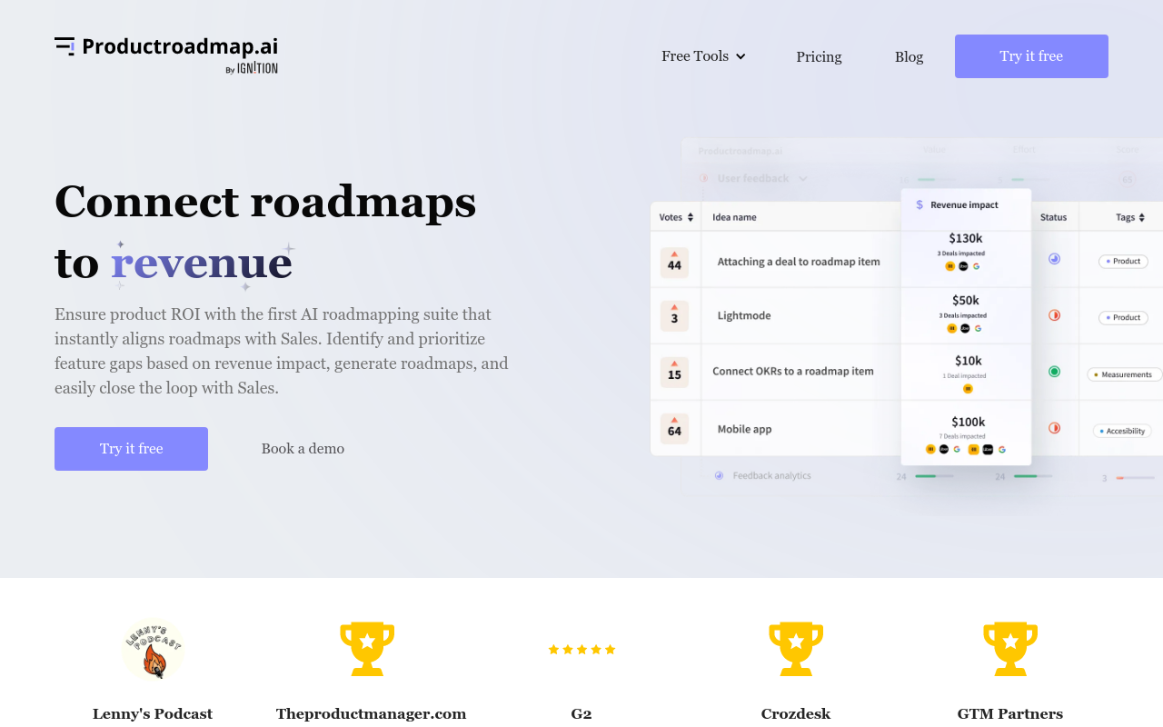 Productroadmap.ai (by Ignition)