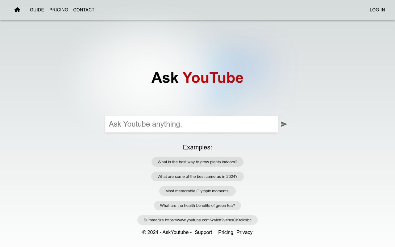 AskYoutube