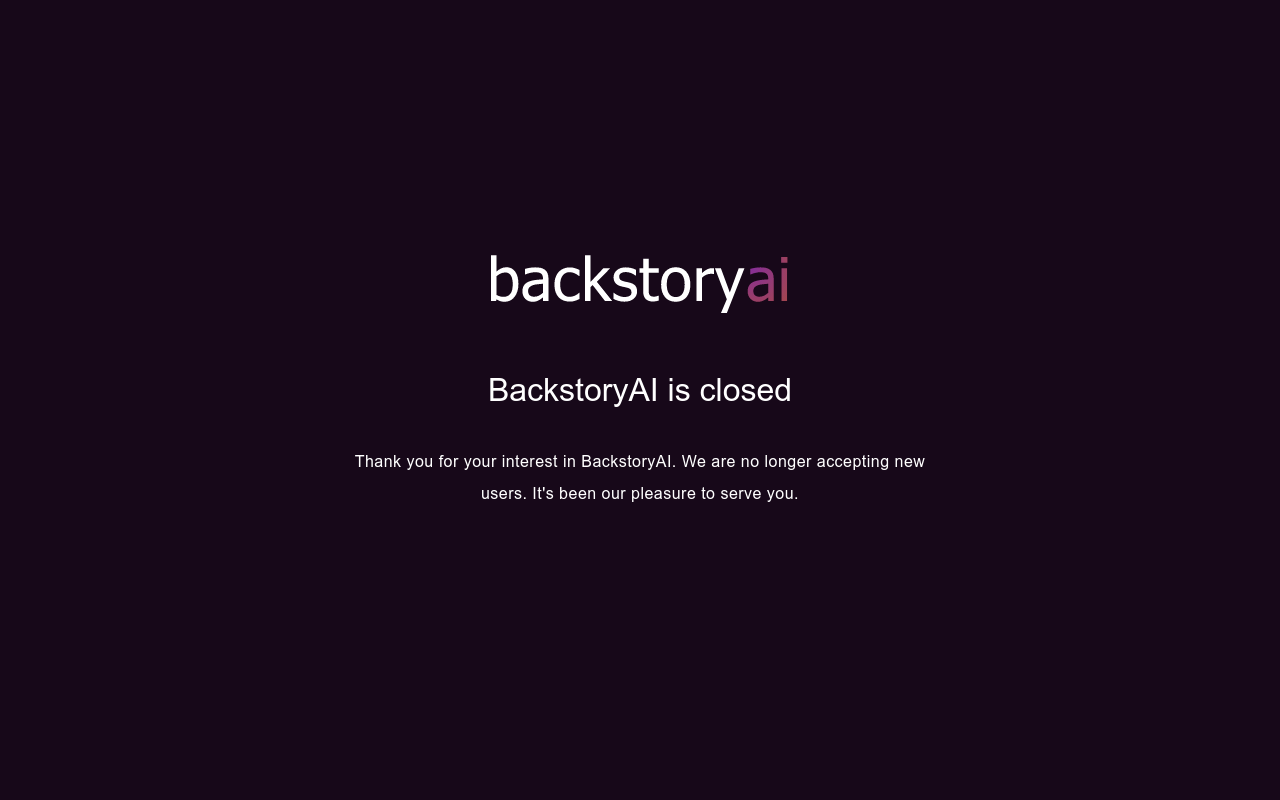BackstoryAI