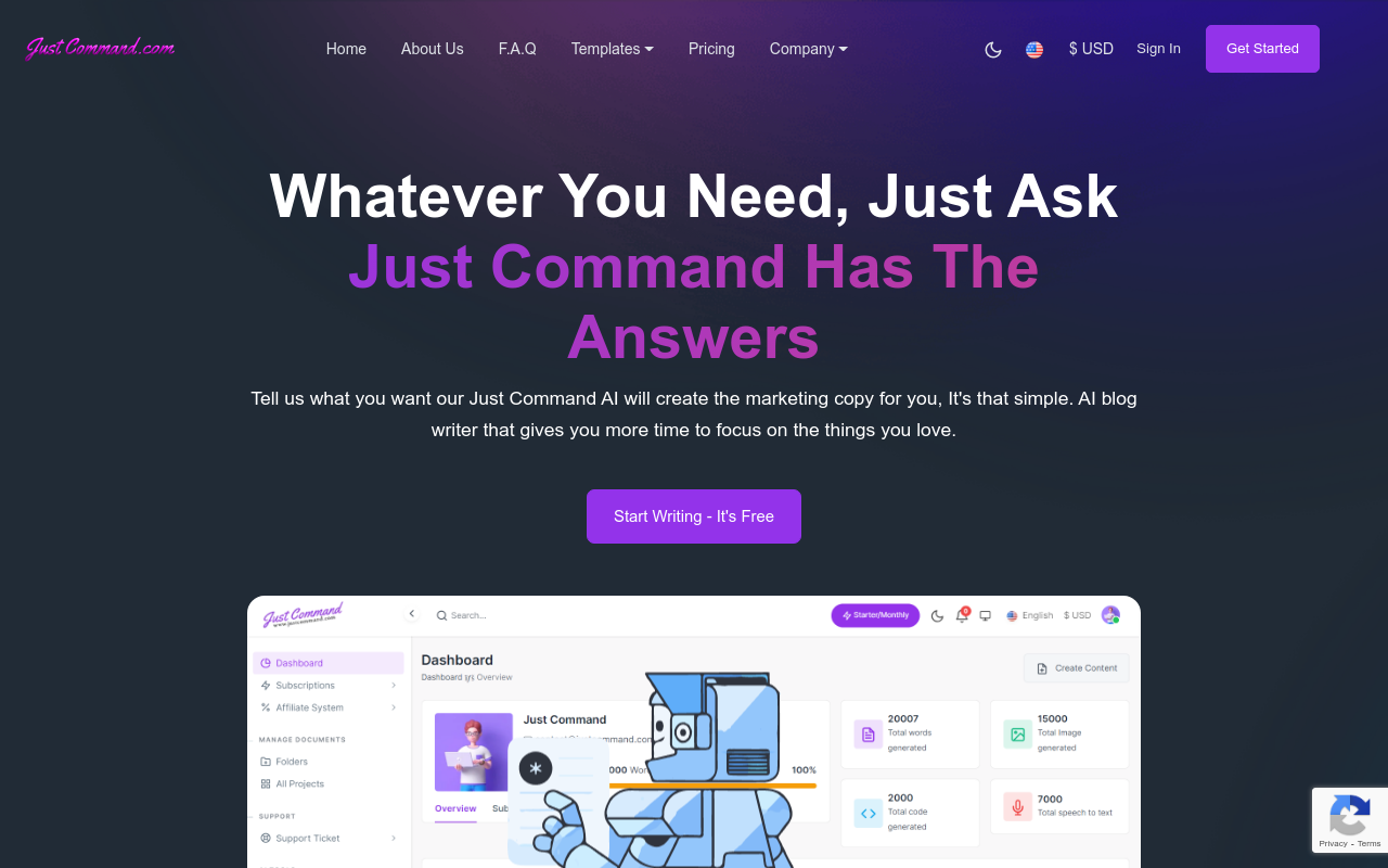 Just Command AI