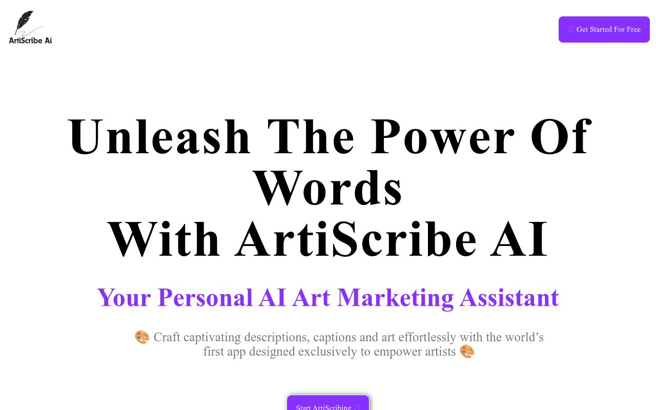 ArtiScribe AI