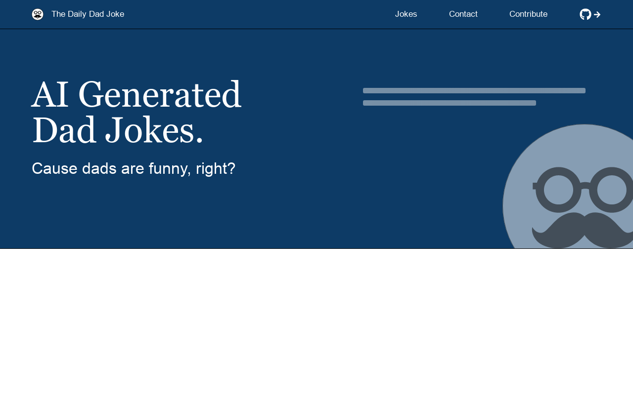 The Daily Dad Joke